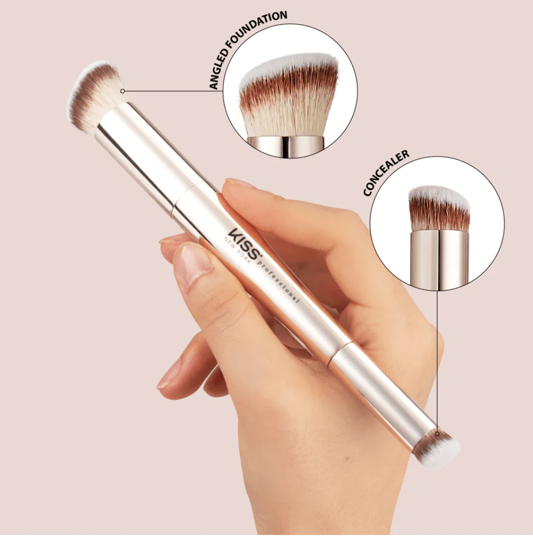Kiss New York Dual Ended Makeup Brushes - Image 17