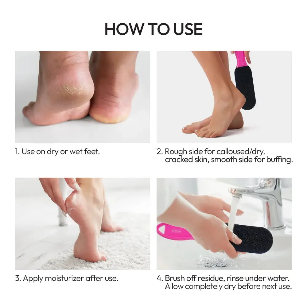 Kiss New York Dual-Sided Foot File – Ultra & Mega Buff - Image 11