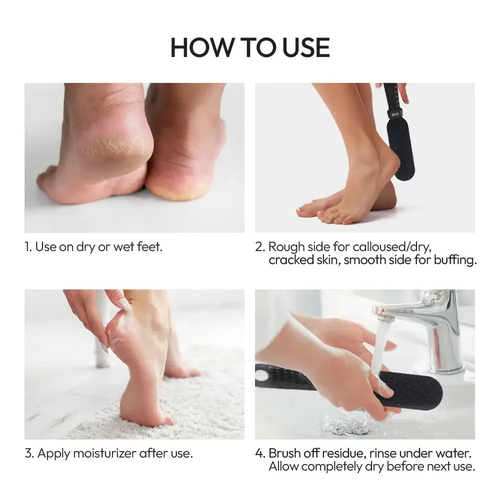 Kiss New York Dual-Sided Foot File – Ultra & Mega Buff - Image 5