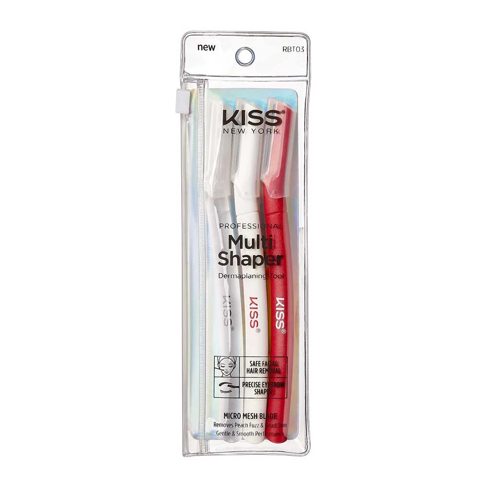 KISS NEW YORK Eyebrow Shaper & Dermaplaning Tool