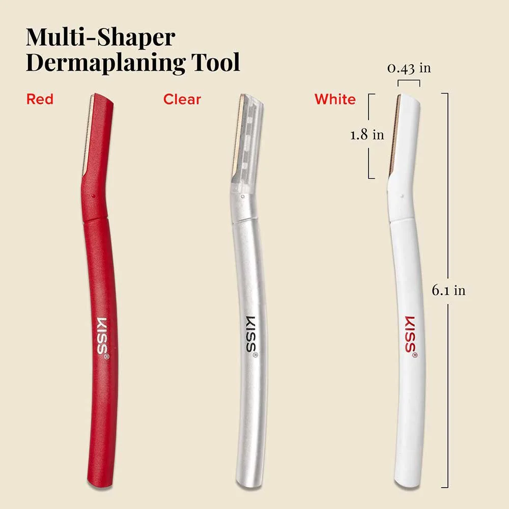KISS NEW YORK Eyebrow Shaper & Dermaplaning Tool - Image 13
