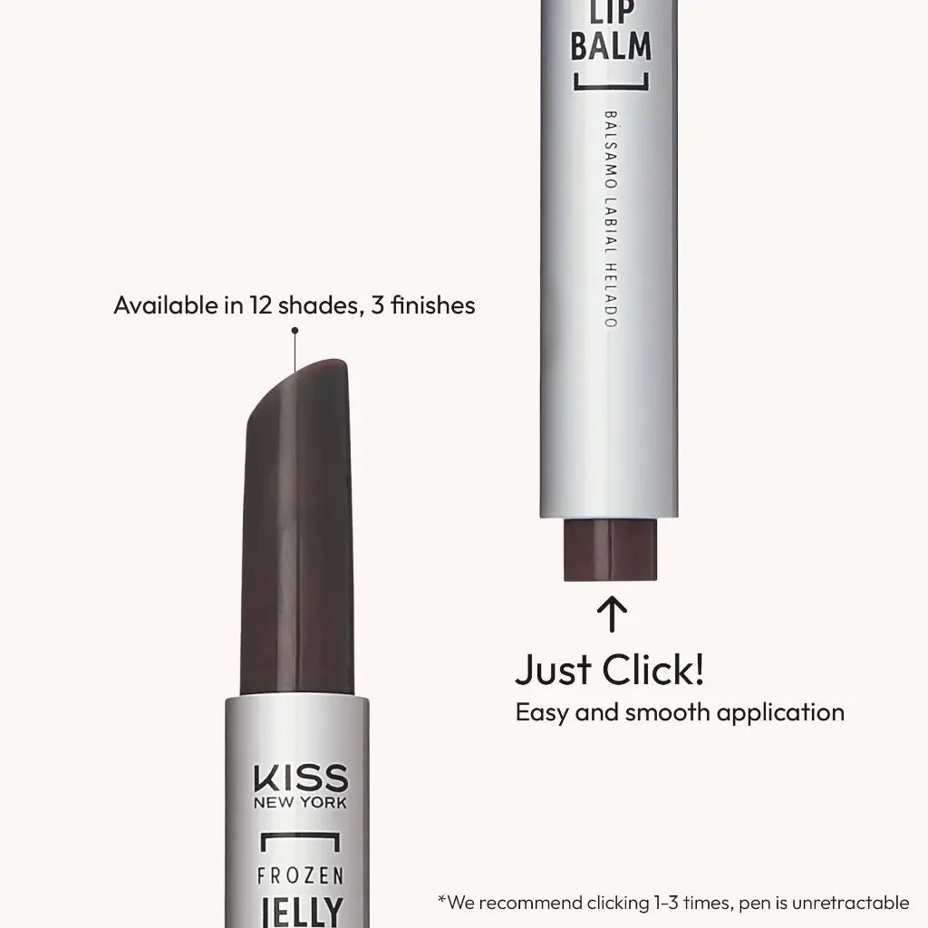 KISS New York Frozen Jelly Lip Balm Pen – 0.17oz - Image 3