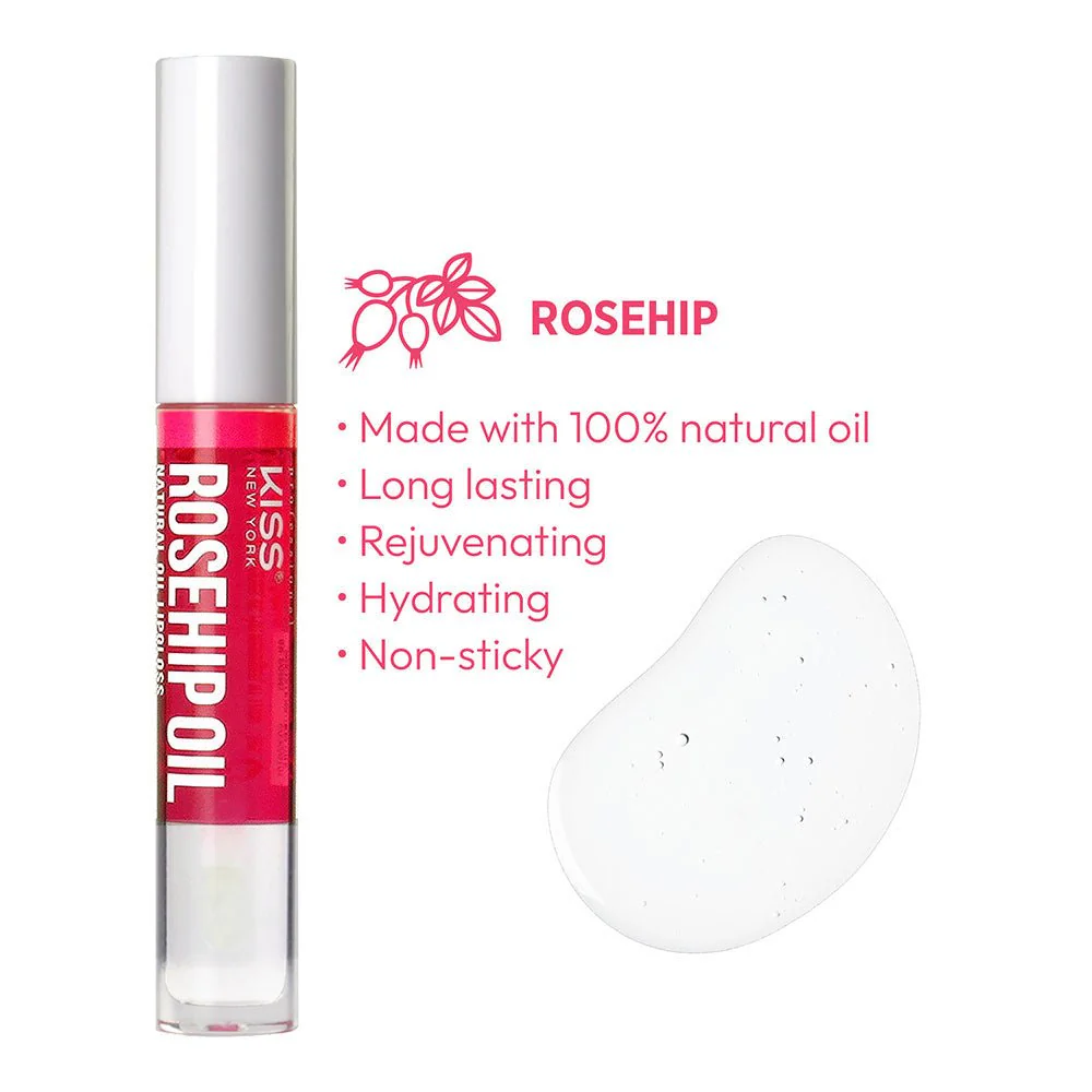KISS NEW YORK PROFESSIONAL Natural Oil Lip Gloss - Image 17
