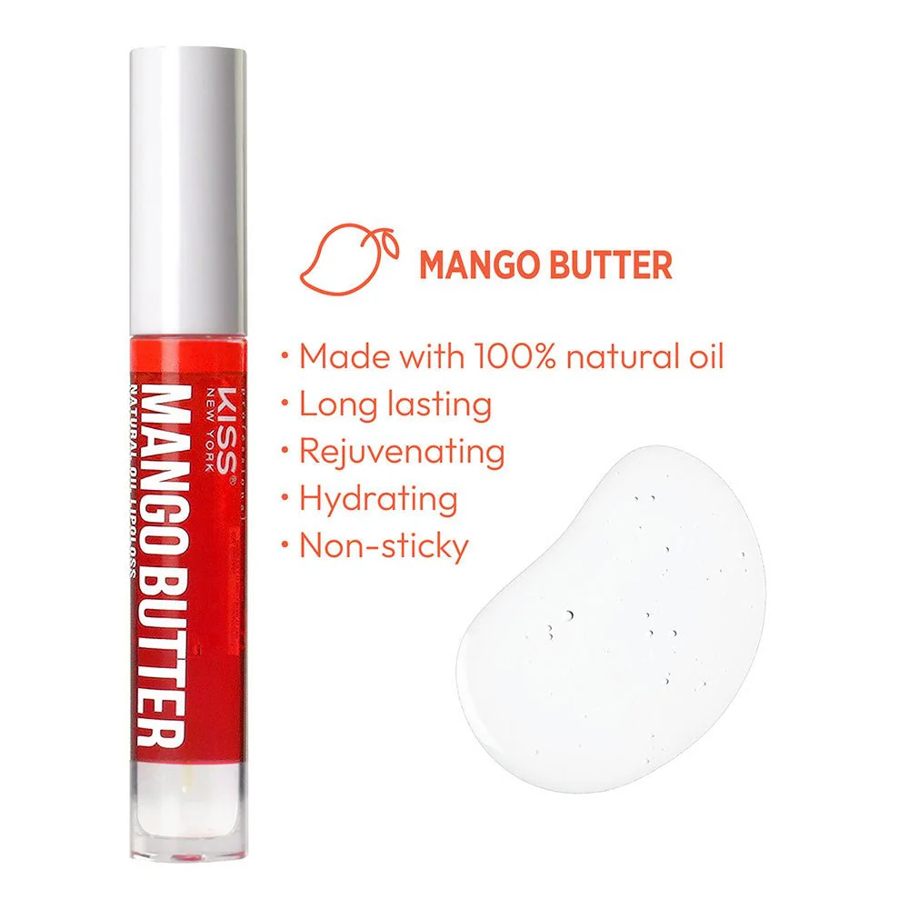 KISS NEW YORK PROFESSIONAL Natural Oil Lip Gloss - Image 20
