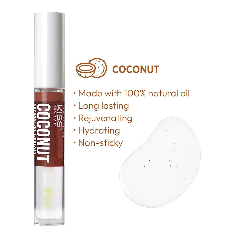 KISS NEW YORK PROFESSIONAL Natural Oil Lip Gloss - Image 26