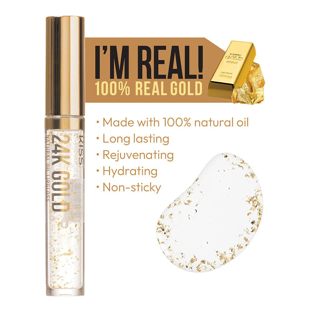 KISS NEW YORK PROFESSIONAL Natural Oil Lip Gloss - Image 4