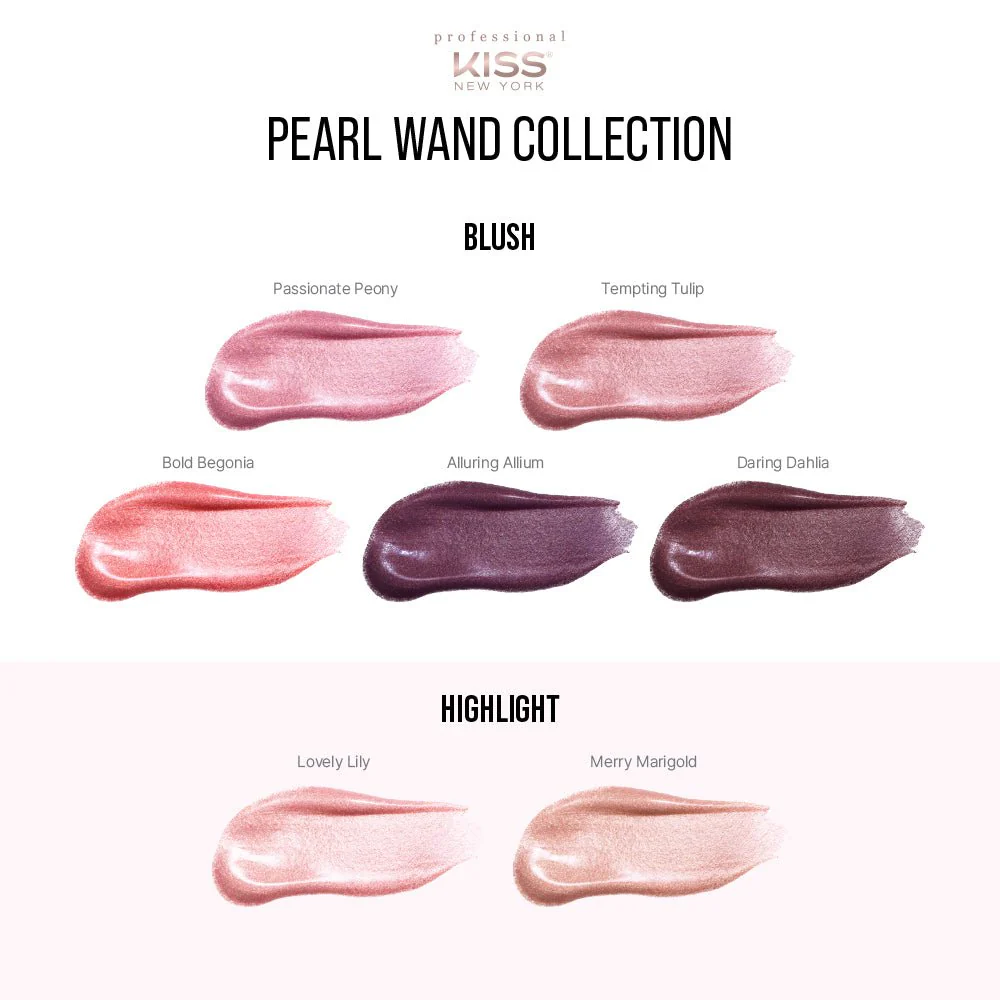 KISS NEW YORK PROFESSIONAL – Pearl Blush Wand - Image 2