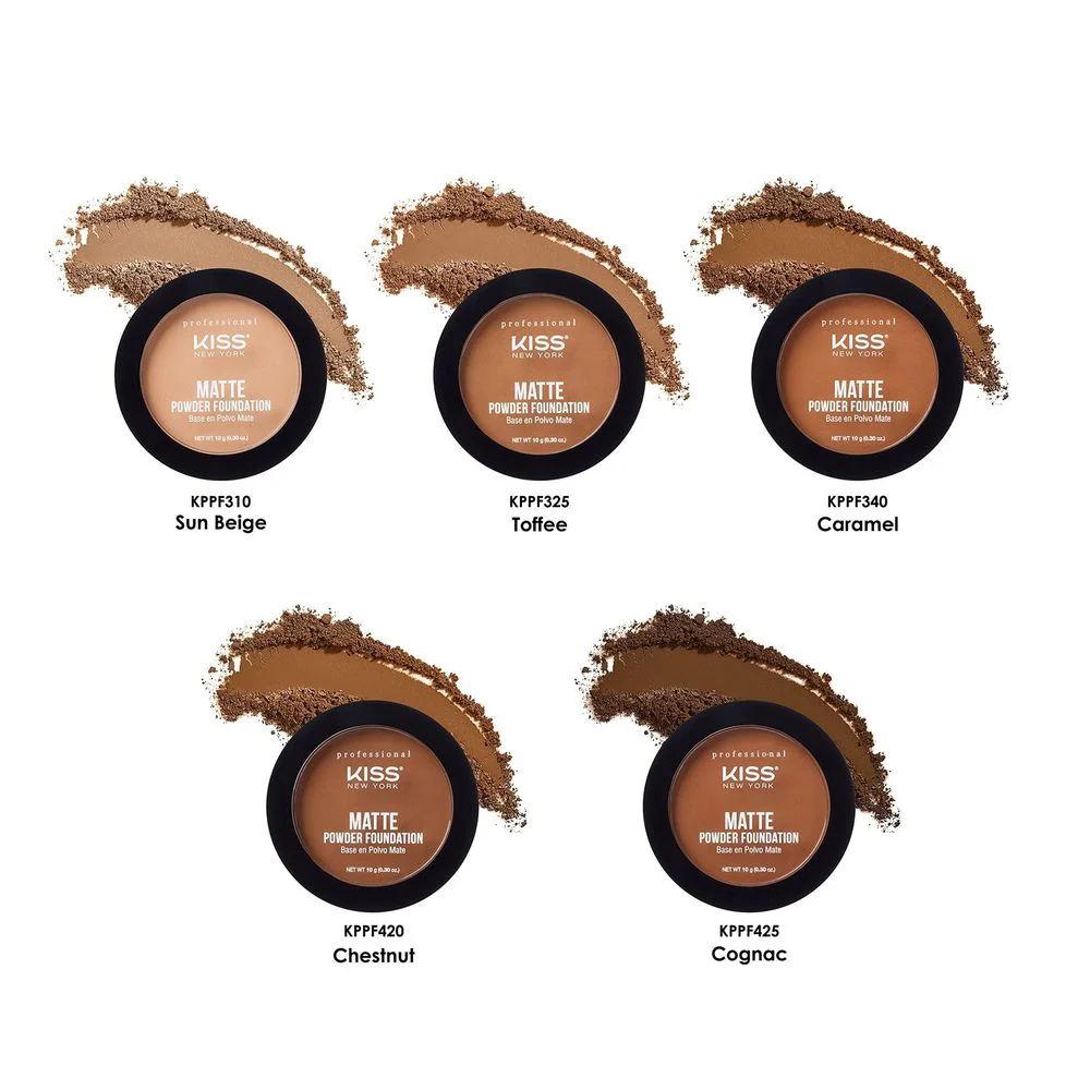 KISS NEW YORK PROFESSIONAL – ProTouch Matte Powder Foundation