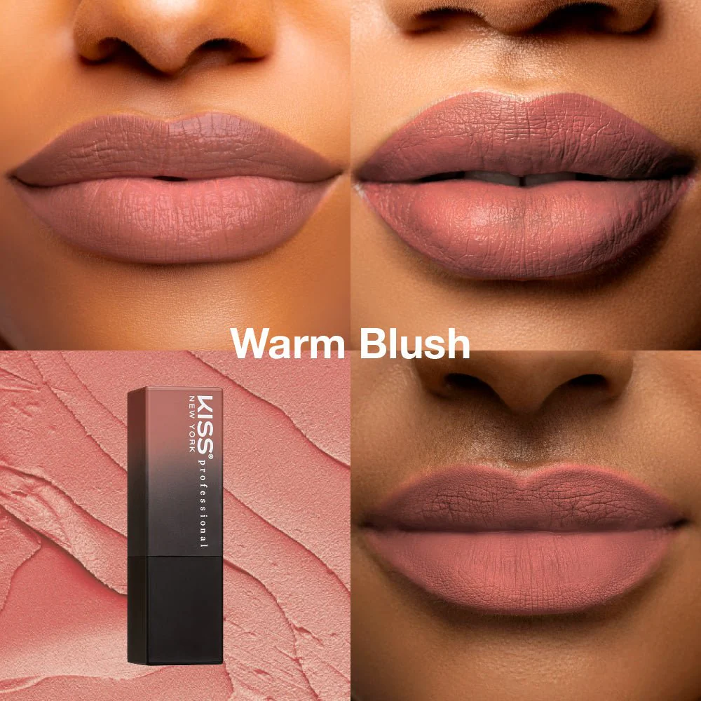 KISS NEW YORK PROFESSIONAL – Richly Pigmented Satin Lipstick - Image 12