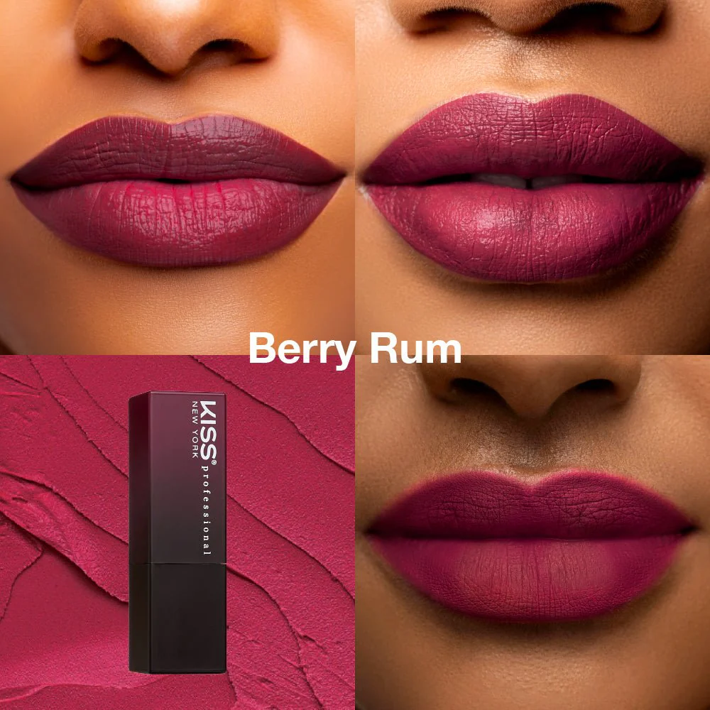 KISS NEW YORK PROFESSIONAL – Richly Pigmented Satin Lipstick - Image 18