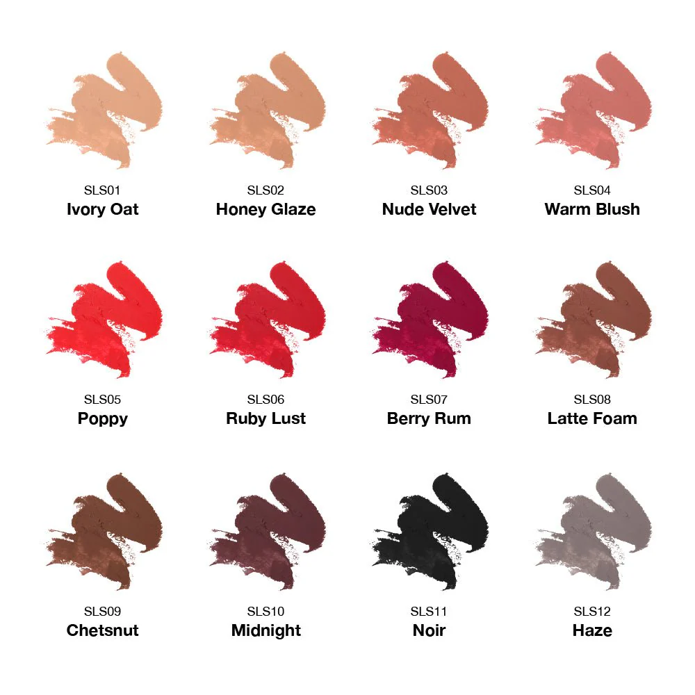 KISS NEW YORK PROFESSIONAL – Richly Pigmented Satin Lipstick - Image 3