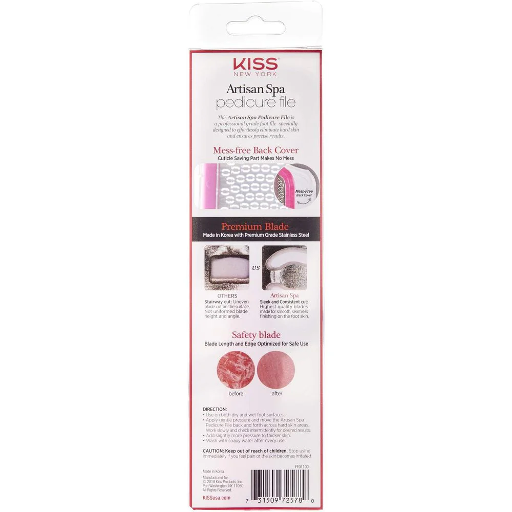 KISS Professional Pedicure File Set - Image 4