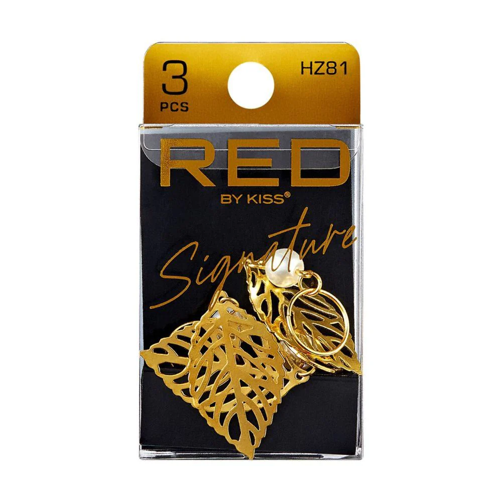 Red By Kiss Red Braid Charm Signature Hoop - Image 2