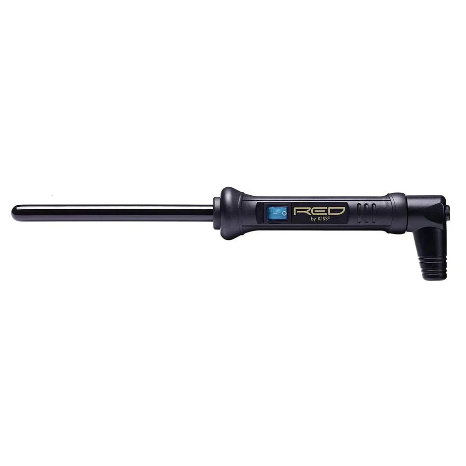 Kiss Red Ceramic Tourmaline Curling Wand 0.5 Inch - Image 2