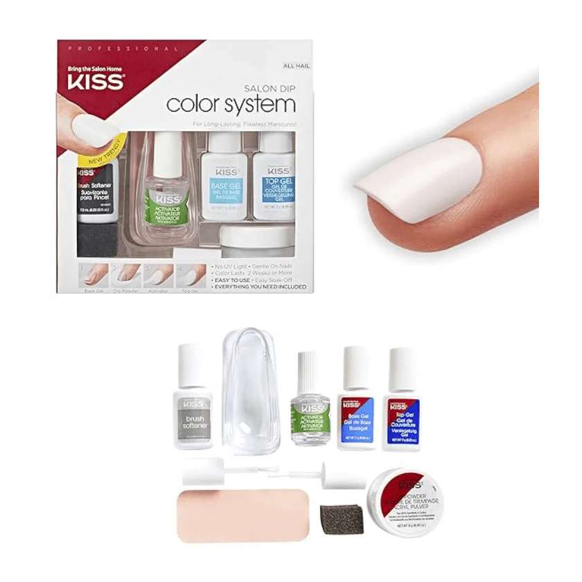 KISS Salon Dip Powder Nail Kit – All Hail Shade - Image 2