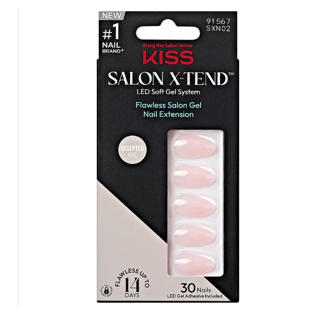 KISS Salon X-tend Press-On Nails – Styles 01 to 04 - Image 3