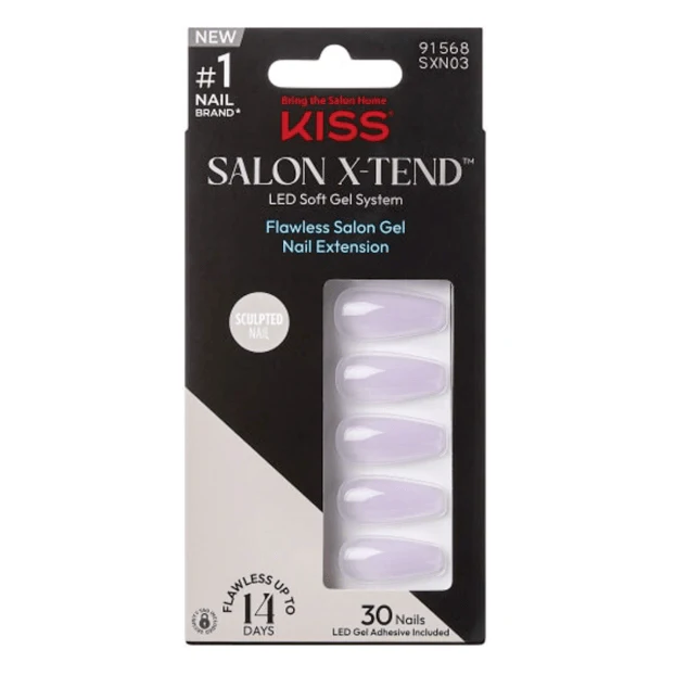 KISS Salon X-tend Press-On Nails – Styles 01 to 04 - Image 4