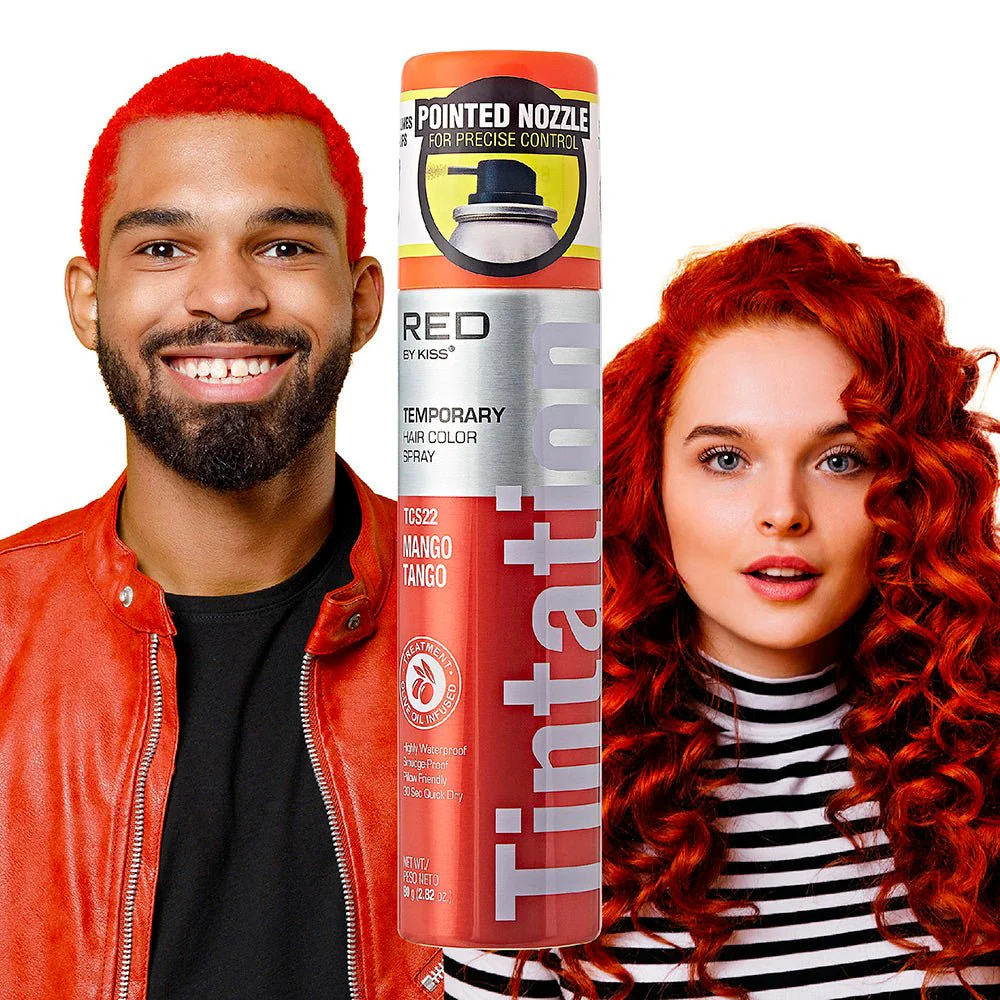 Red by Kiss Tintation Temporary Hair Color Spray – Vibrant Collection - Image 21