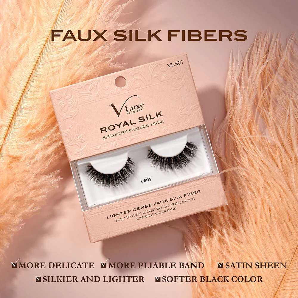 Kiss V-Luxe Royal Lashes Faux Mink - Image 2