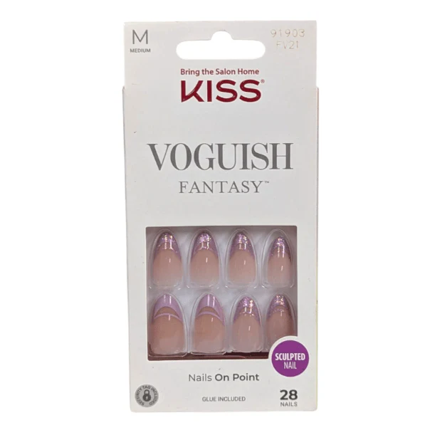 KISS Voguish Fantasy Nails Fashspiration – 28 Count - Image 2