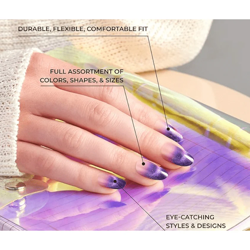 KISS Voguish Fantasy Nails Fashspiration – 28 Count - Image 6