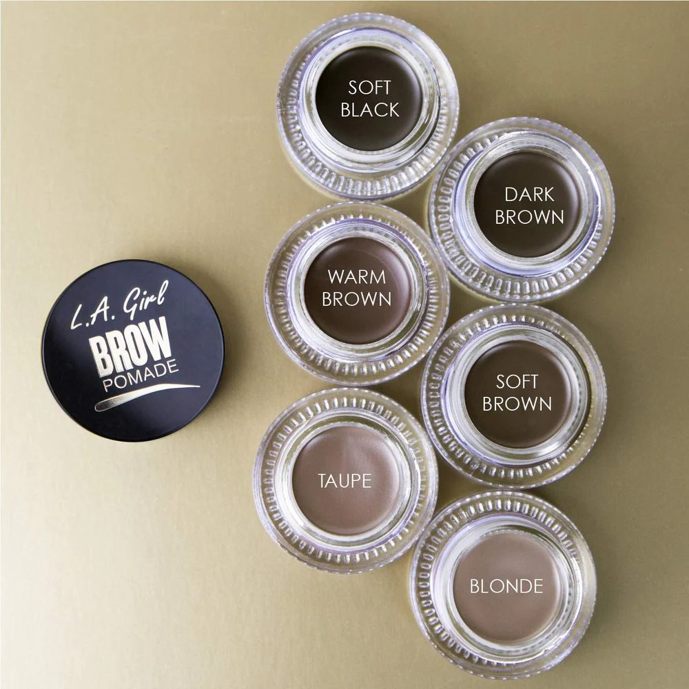 L.A. Girl Brow Pomade – Long-Lasting, Smudge-Proof Brows 5 Shades