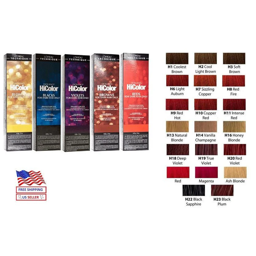 L’Oréal Excellence HiColor Highlights Permanent Hair Dye - Image 4