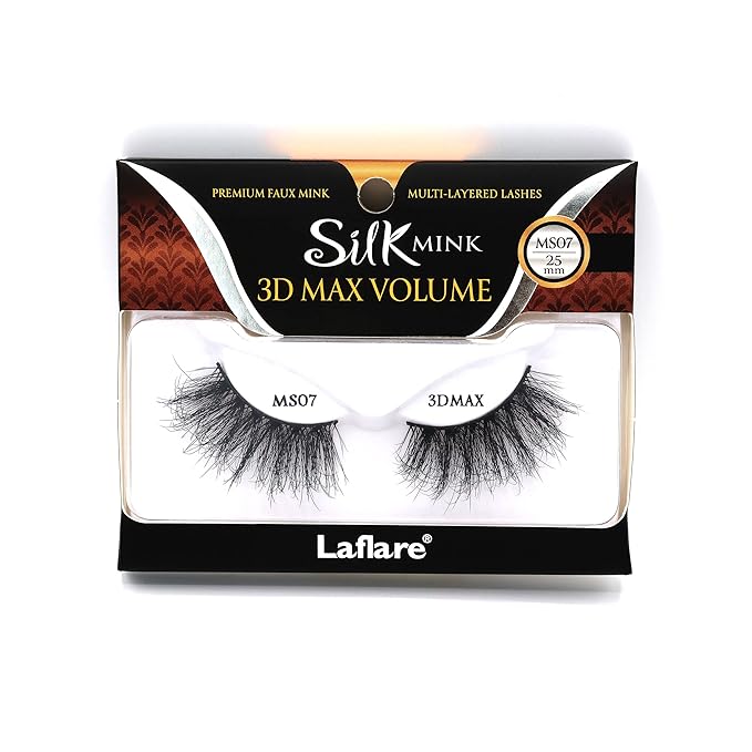 Laflare 3D Silk Mink Max Volume Lashes – 25mm - Image 13