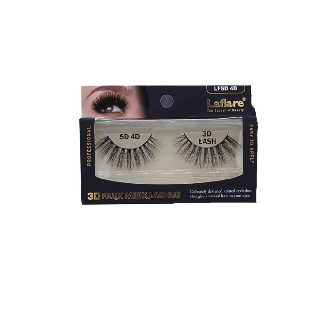 Laflare USA 3D Faux Mink Lashes – 100% Premium Silk - Image 11