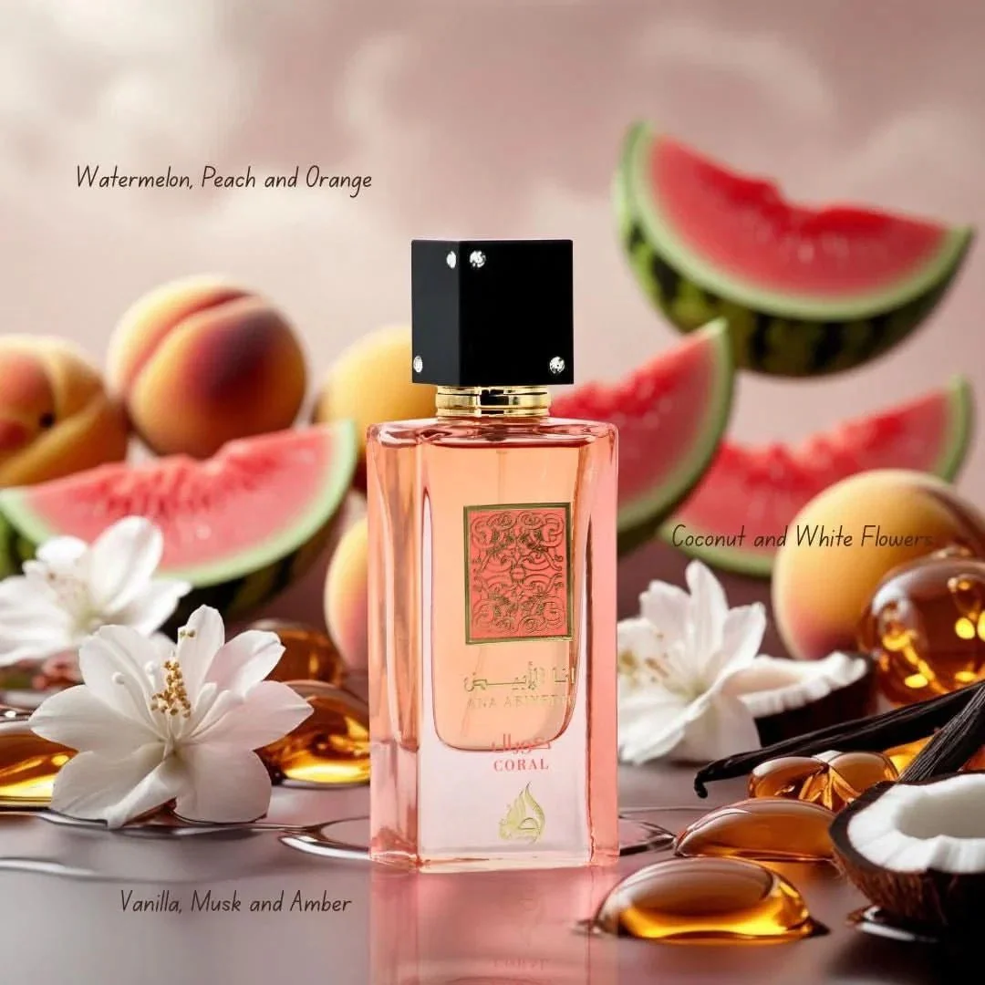 Lattafa Ana Abiyedh Coral Eau De Parfum Spray – 3.4oz - Image 3
