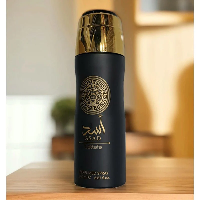 Lattafa Asad Perfumed Deodorant Spray – 6.7 oz