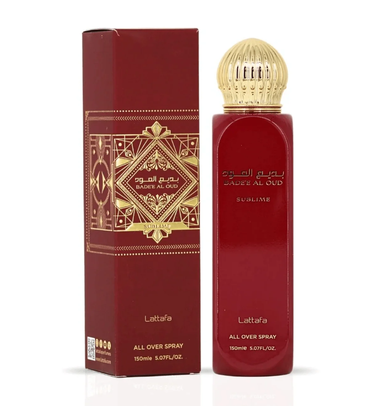Lattafa Bad'ee Al Oud Sublime All Over Spray – 150ml - Image 2