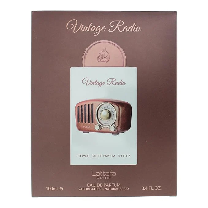 Lattafa Pride Vintage Radio Unisex Eau De Parfum – 3.4 oz - Image 4