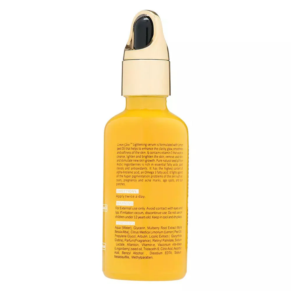 Lemon Glow Ultimate Serum - Lemon Peel 1.66 Oz - Image 2