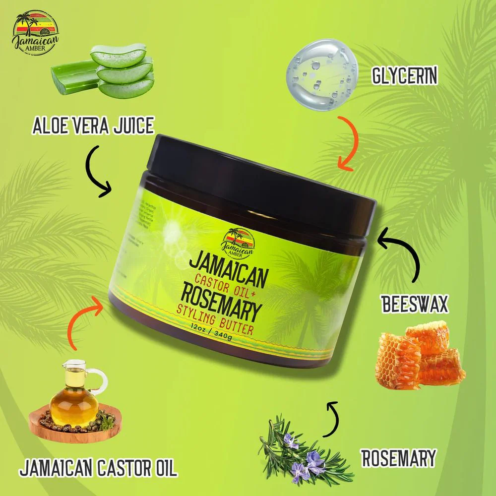 Jamaican Amber Castor Oil & Romero Conditioner โ 354 ml - Image 4