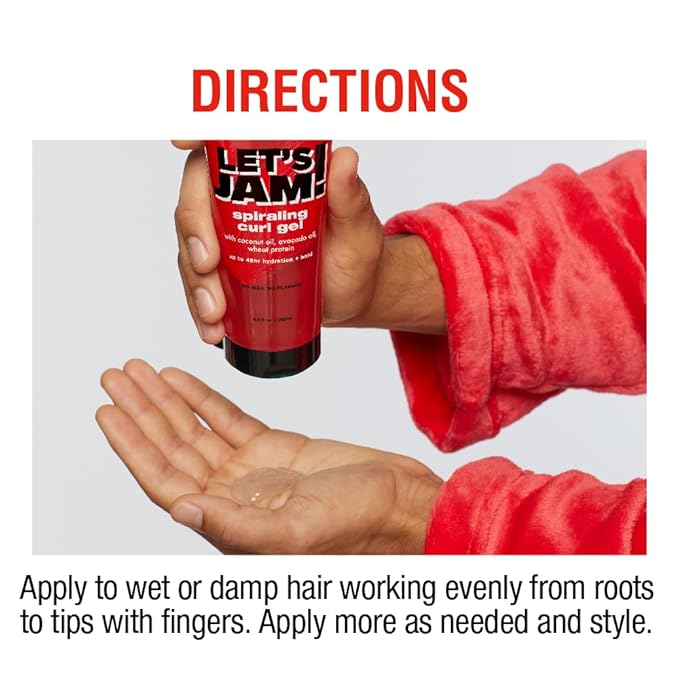 Let’s Jam! Spiraling Curl Gel – 6.8 oz - Image 6