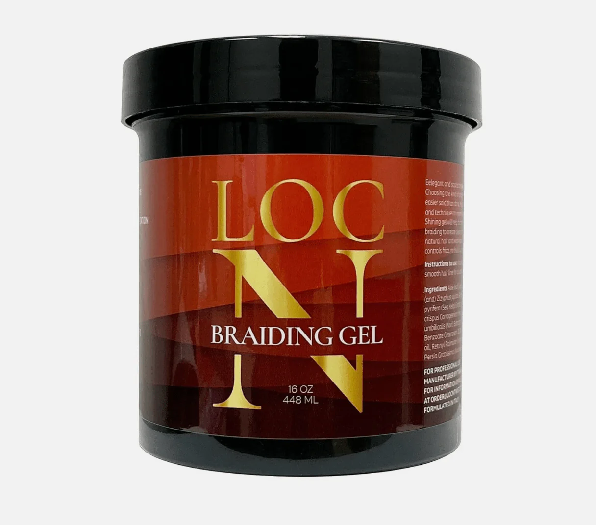 Loc 'N Braiding Gel – Original & Lemongrass - Image 2