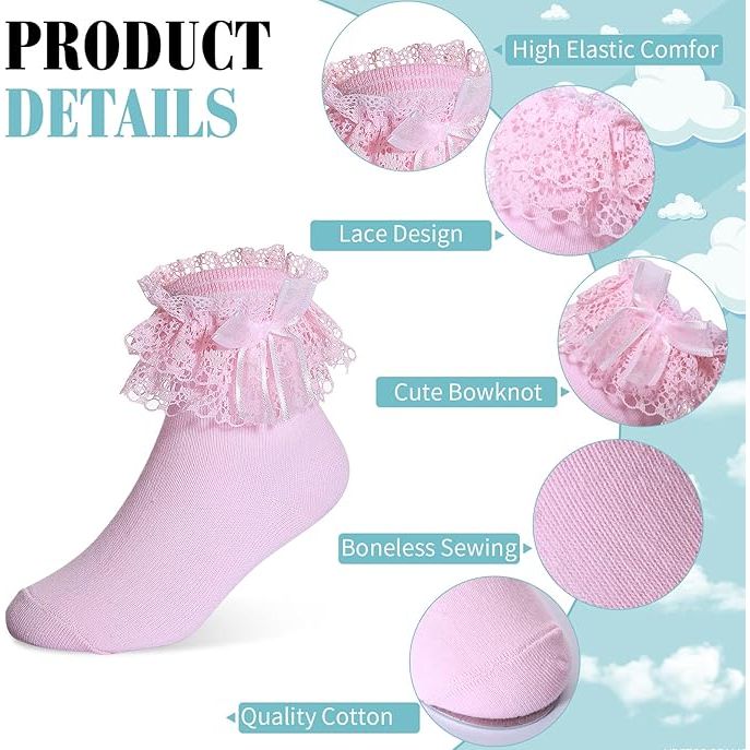 LQQKS Kids Lace Slouch Beanie - Image 4