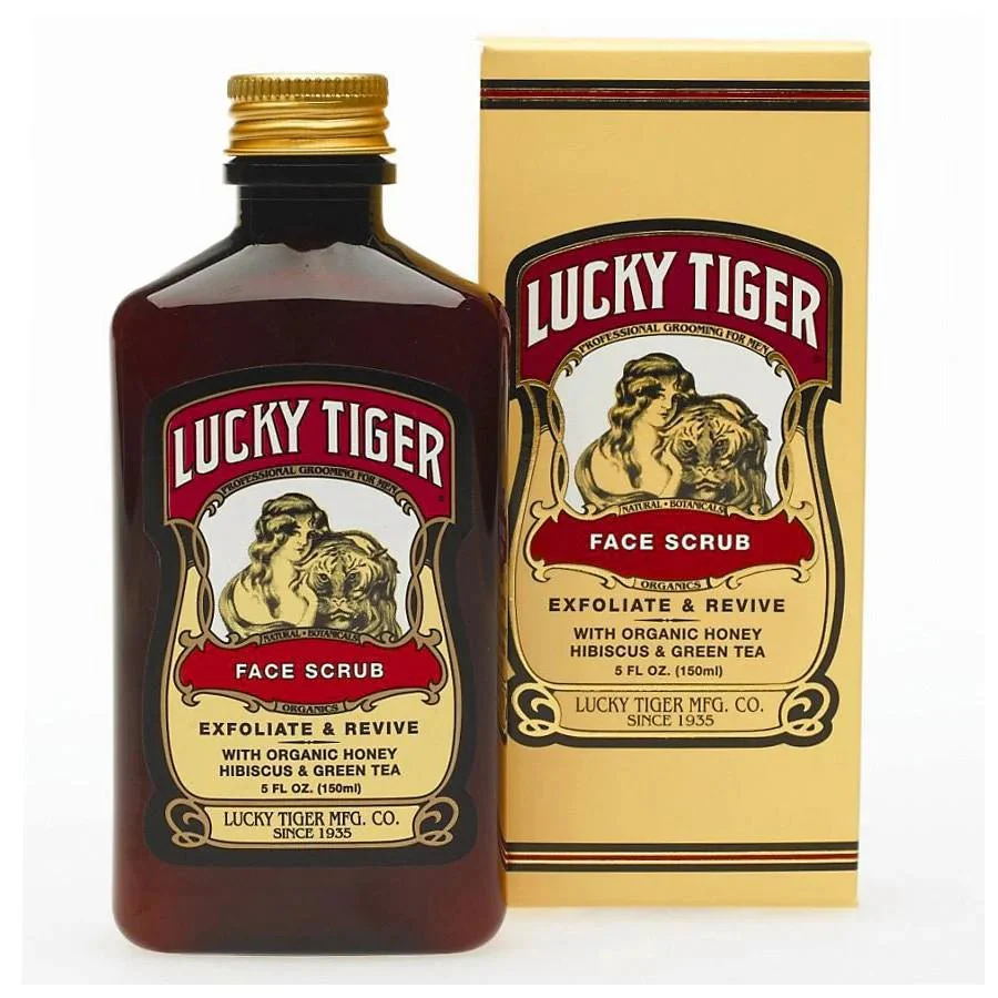 Lucky Tiger Liquid Cream Shave – Classic Barbershop Smoothness 8 oz