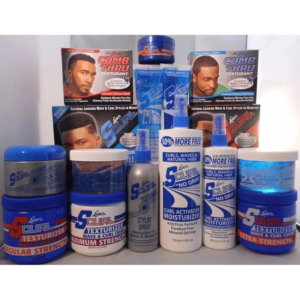 Luster’s S-Curl Texturizers – Choose Strength & Style