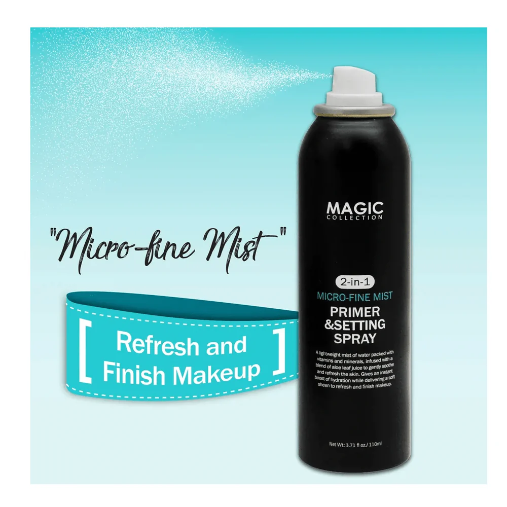 Magic Collection 2-in-1 Primer and Setting Spray – Micro-Fine Mist - Image 2