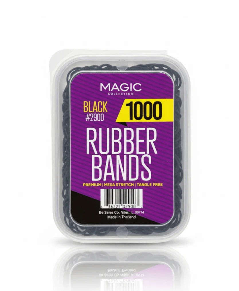 Magic Collection Black Rubber Bands – Assorted Sizes - Image 5