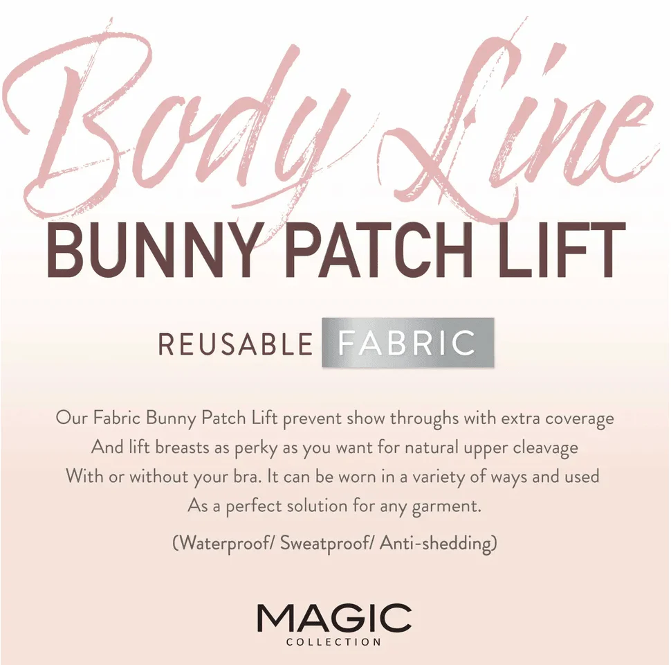 Magic Collection Body Line Reusable Fabric Bunny – Nipple Patch Lift - Image 5