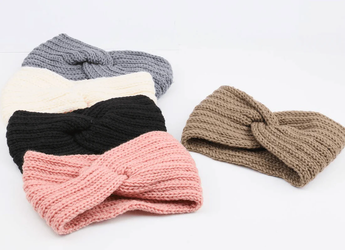 Magic Collection Knit Wide Winter Headband - Image 2