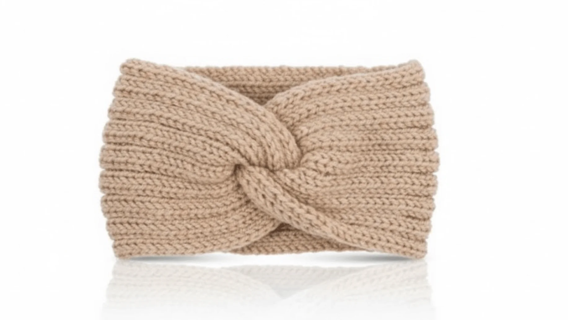 Magic Collection Knit Wide Winter Headband - Image 5