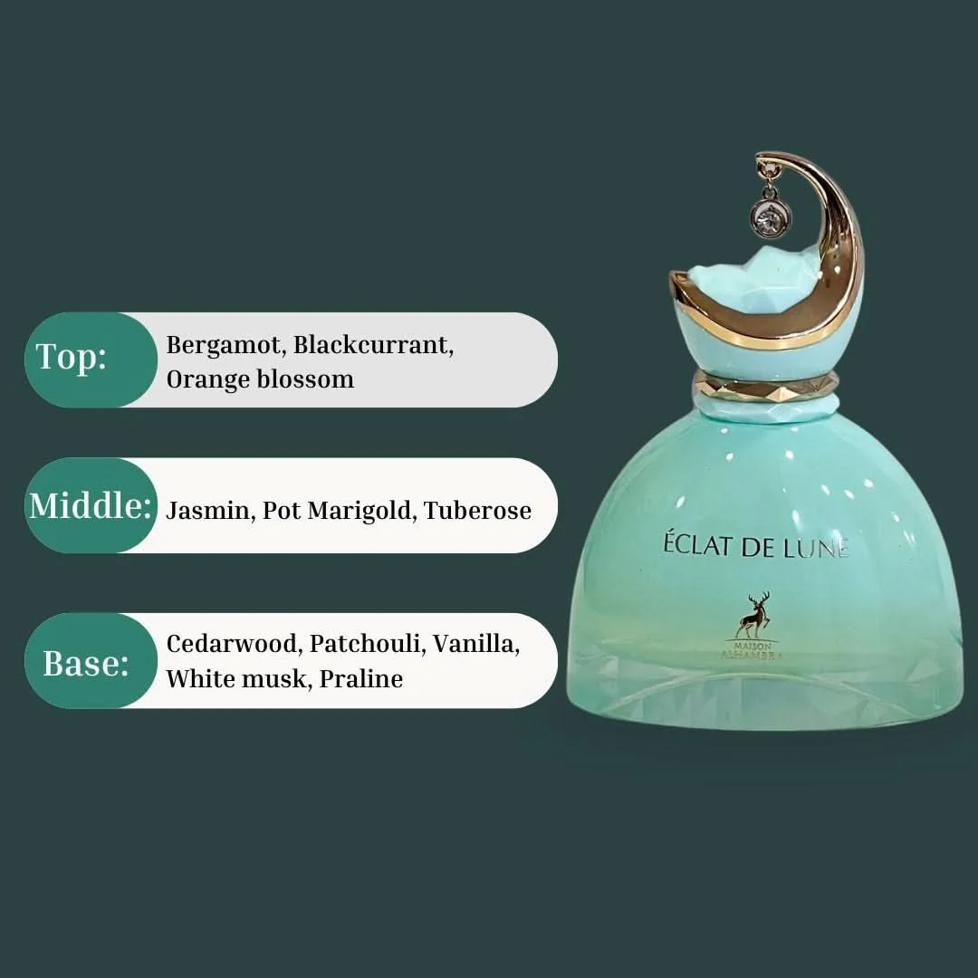 Maison Alhambra Eclat De Lune Eau De Parfum Spray – 3.4oz - Image 4