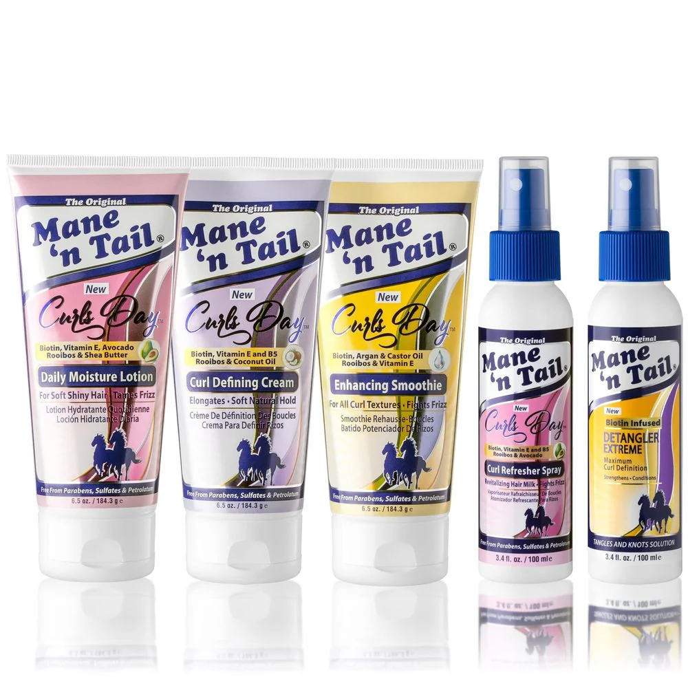 Mane 'n Tail Curls Moisture & Styling Creams – 6.5oz - Image 2