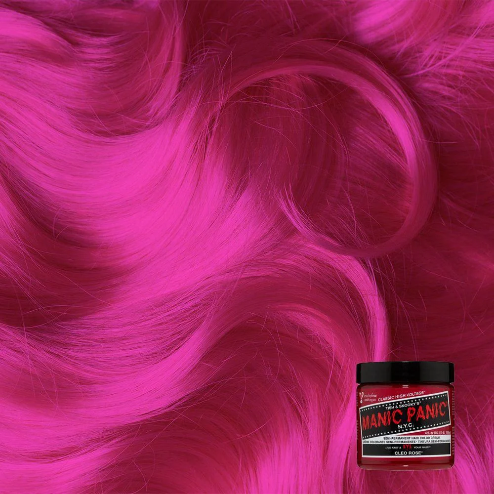 Manic Panic Creamtone Semi Permanent Hair Dye - Cleo Rose 4oz - Image 2