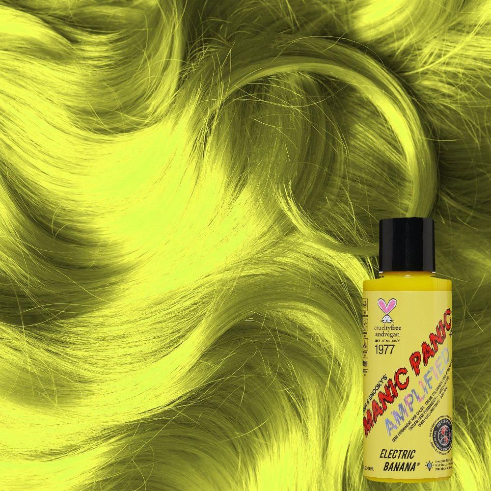 Manic Panic Creamtone Semi Permanent Hair Dye - Electric Banana 4oz - Image 2