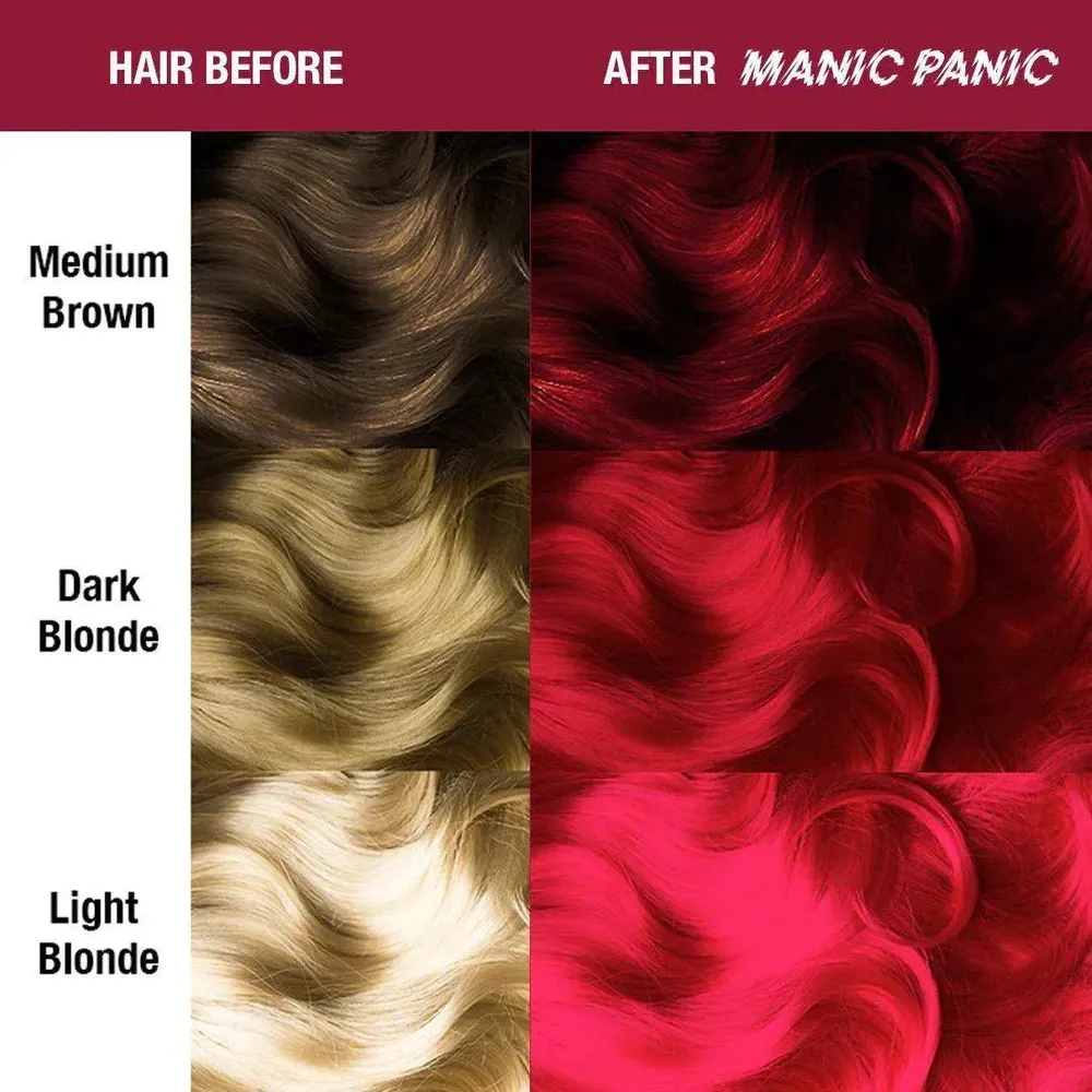 Manic Panic Creamtone Semi Permanent Hair Dye - Vampire's Kiss 4oz - Image 3